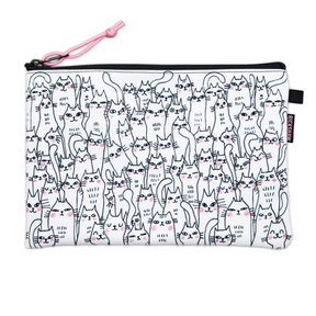 Rickshaw  Large Utility Case A5 - Doodle Cats