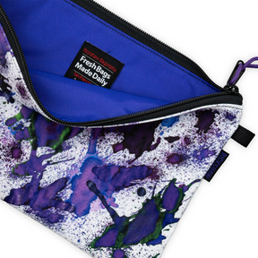 Rickshaw  Large Utility Case A5 - Purple Splatter