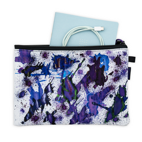 Rickshaw  Large Utility Case A5 - Purple Splatter
