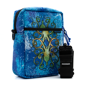 Rickshaw A5 Field Bag - Inktopus Blue