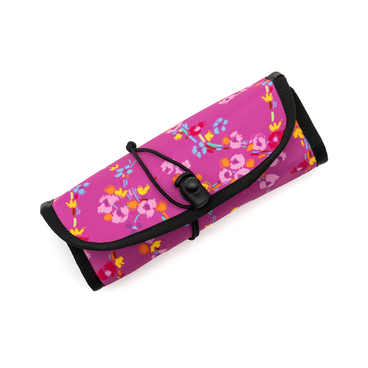 Rickshaw 6 Pen Roll With Flaps - Petals and Pastels