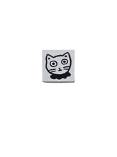Sanby x Yumi Kitagishi Chibi Stamp - White Cat