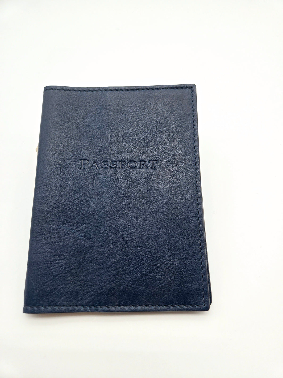 Graphic Image Leather Passport Holder