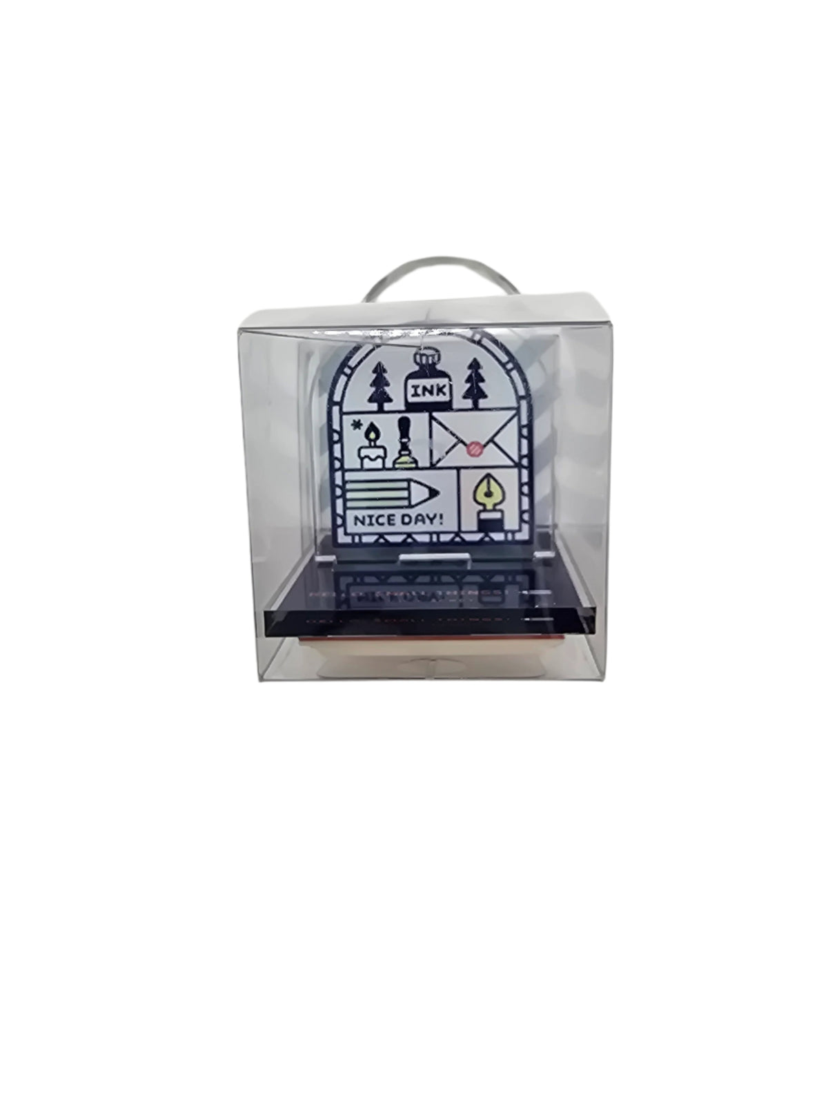 Sanby x Eric Small Things Acrylic Stand Stamp - Stained Glass