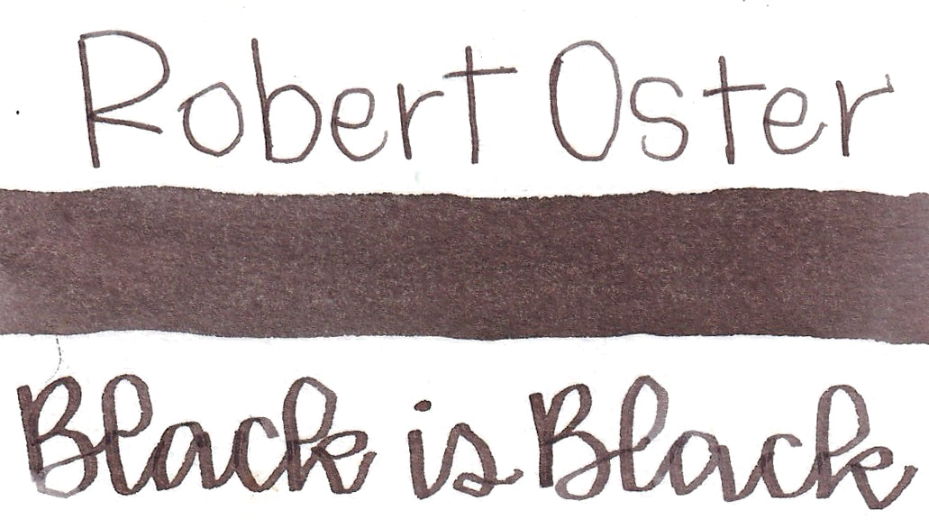 Robert Oster Black is Black