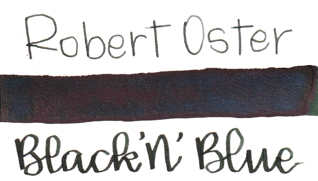Robert Oster Shake & Shimmer Black 'N' Blue