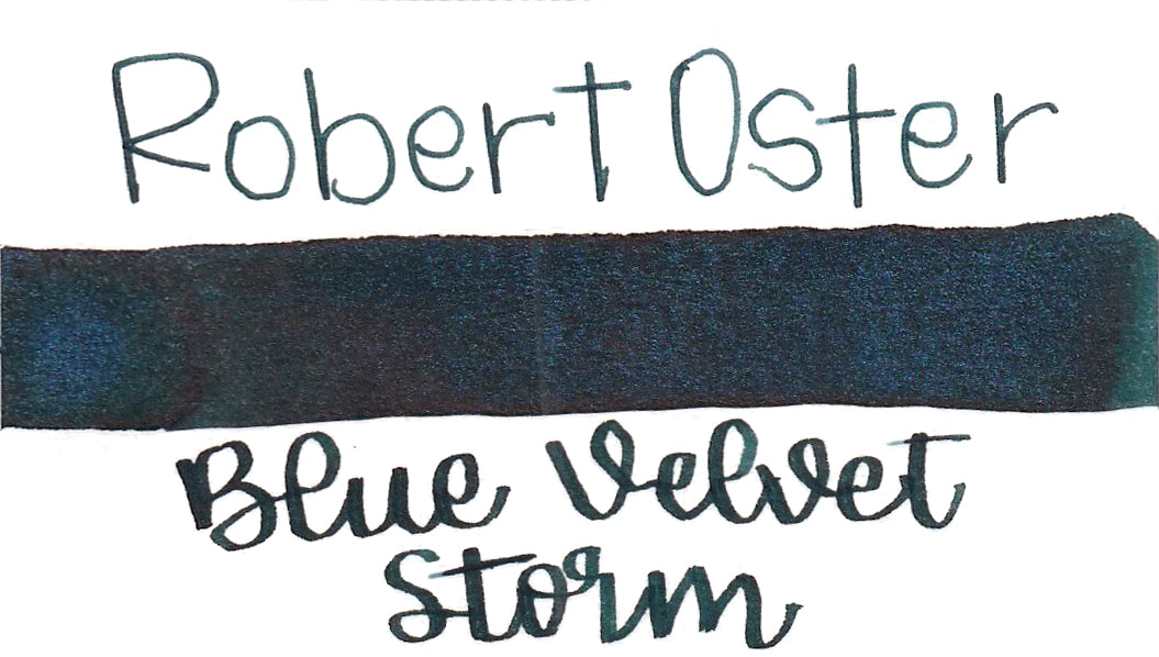 Robert Oster Shake & Shimmer Blue Velvet Storm