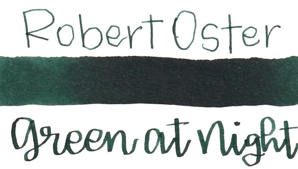 Robert Oster Green at Night