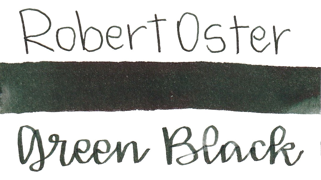 Robert Oster Grün Schwarz (Green Black)