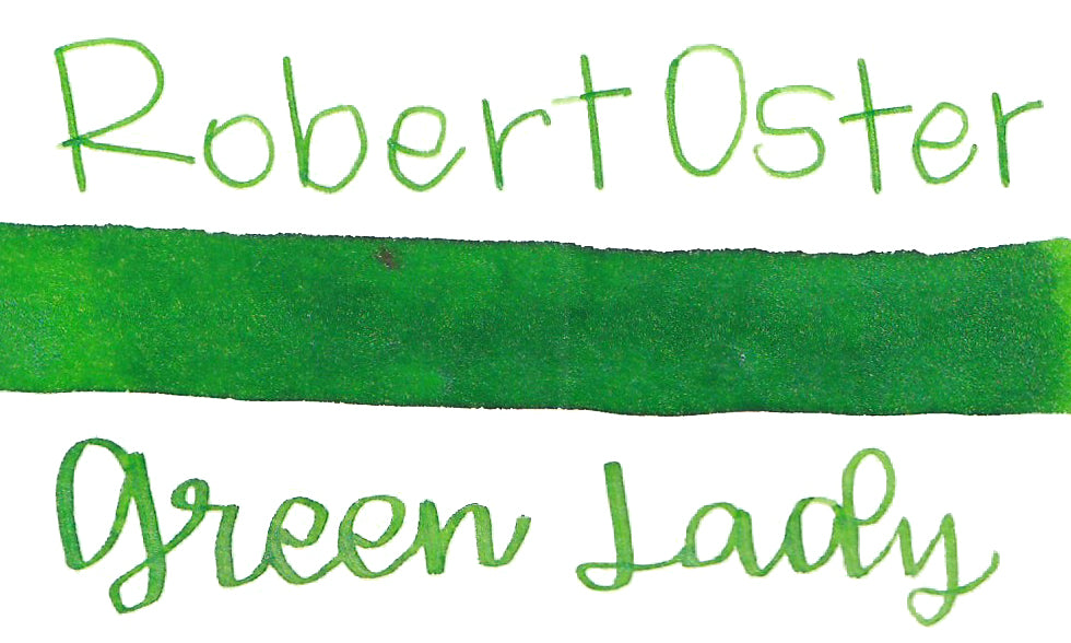 Robert Oster Shake & Shimmer Green Lady