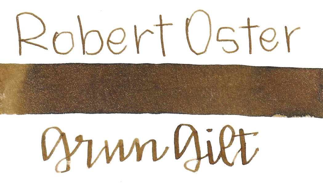 Robert Oster Shake & Shimmer Grün Gilt