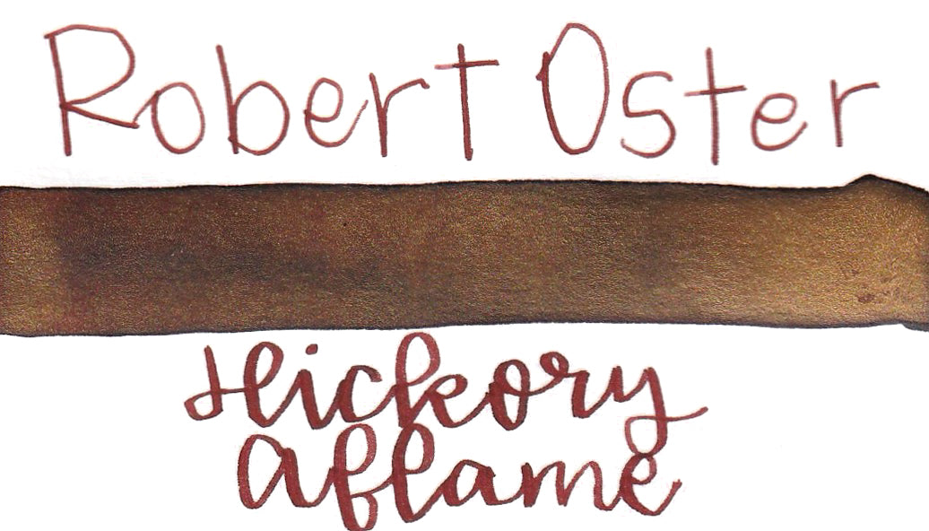 Robert Oster Vanness Exclusive Shake & Shimmer Hickory Aflame