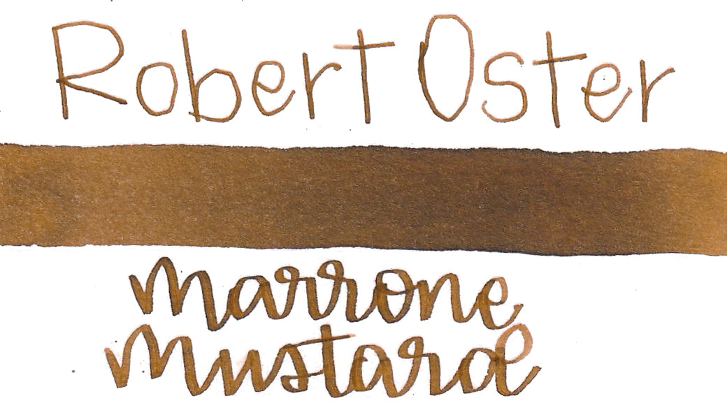 Robert Oster Marrone Mustard