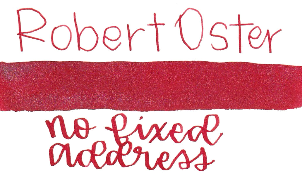 Robert Oster Shake & Shimmer No Fixed Address