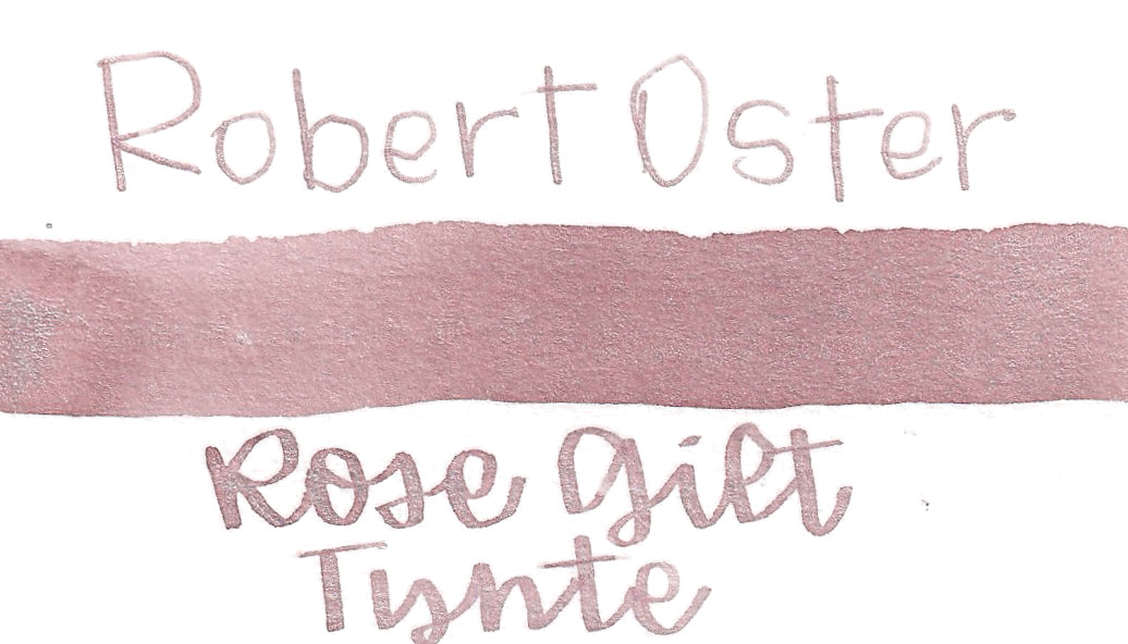 Robert Oster Shake & Shimmer Rose Gilt Tynte