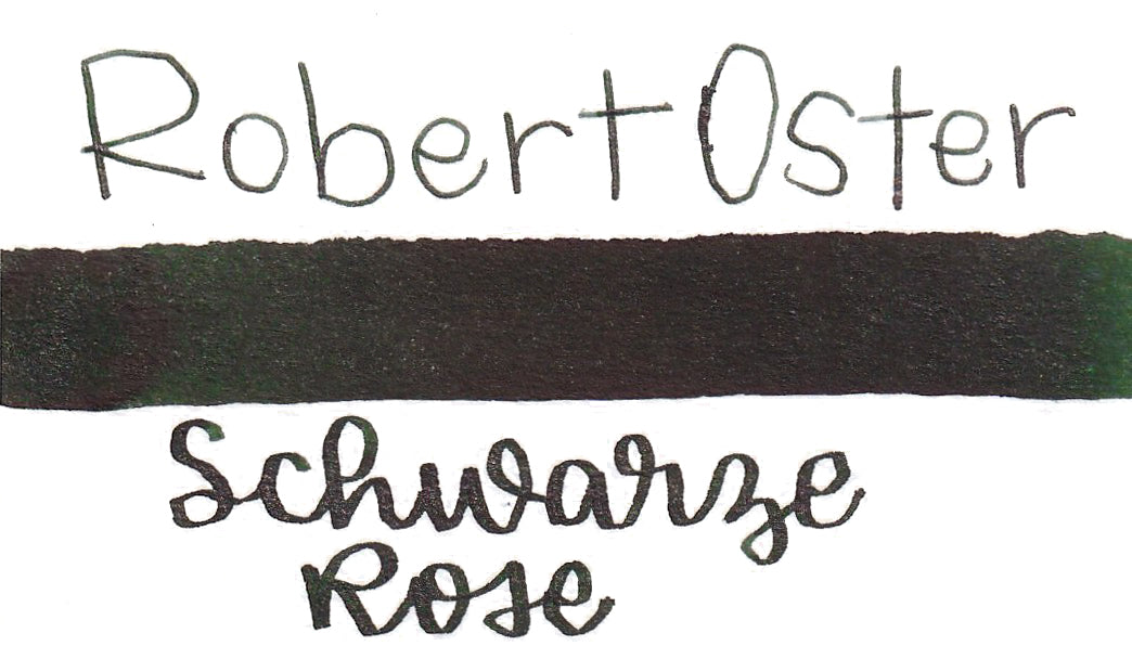 Robert Oster Shake & Shimmer Schwarz Rose