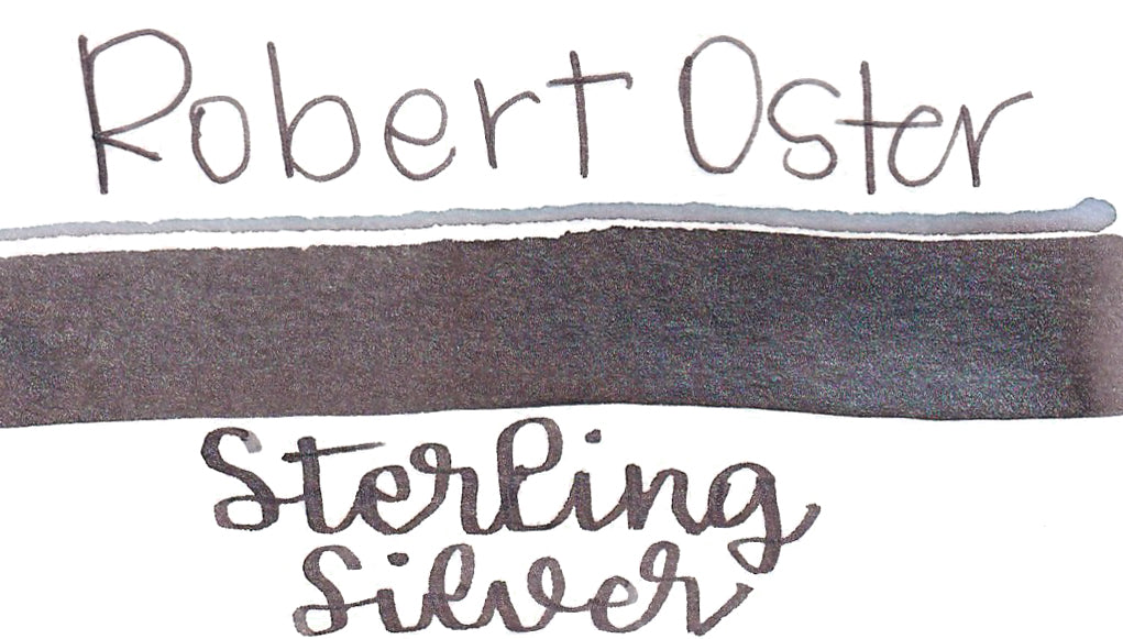Robert Oster Shake & Shimmer Sterling Silver