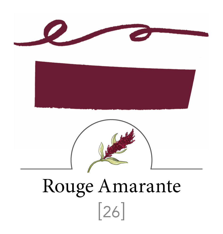 J Herbin Rouge Amarante