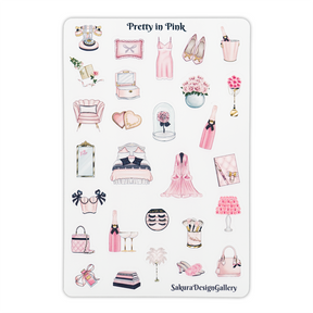 Sakura Design Gallery - Vinyl Stickers - Pretty in Pink