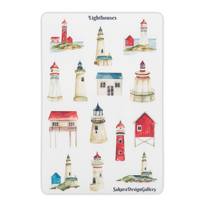 Sakura Design Gallery - Vinyl Stickers - Lighthouses