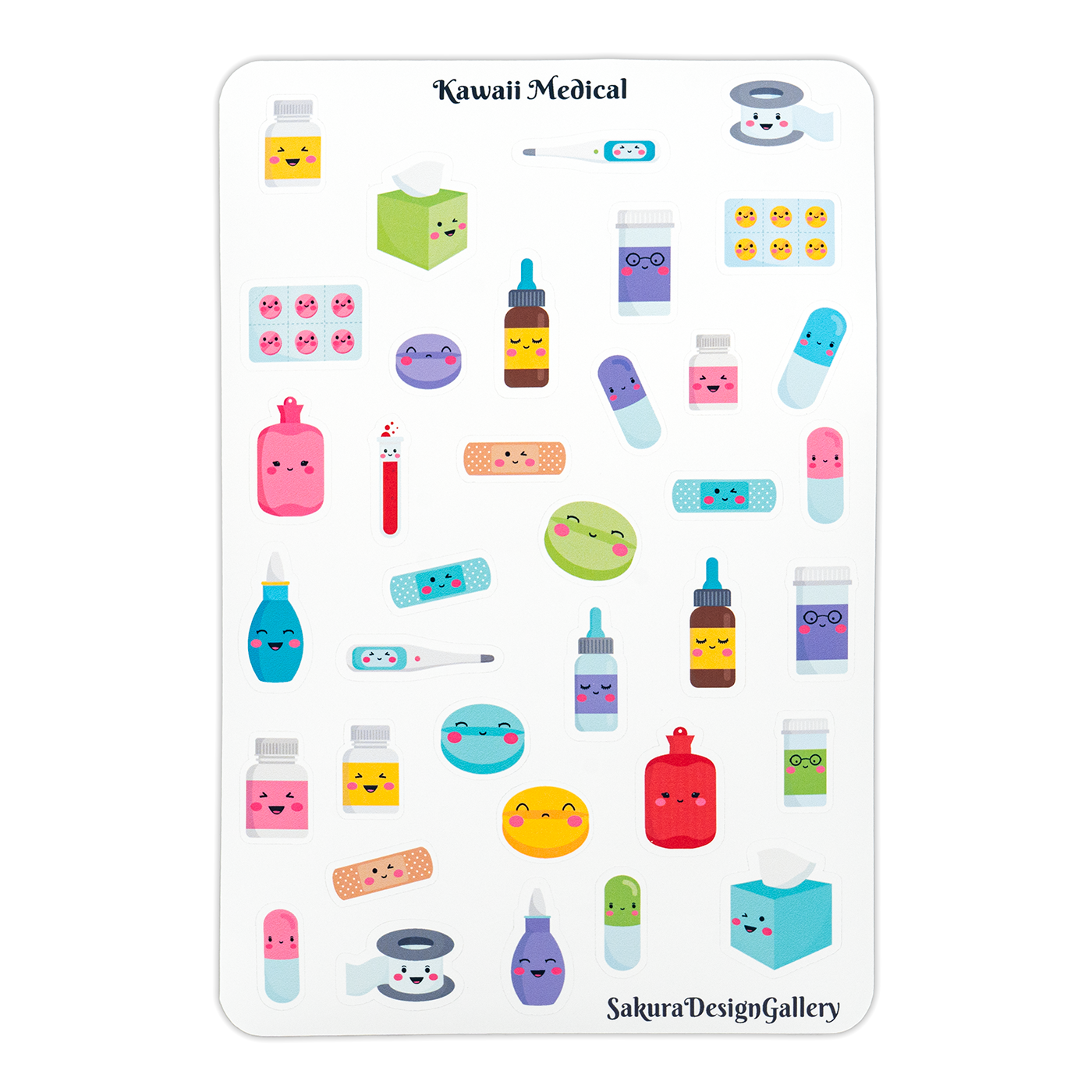 Sakura Design Gallery - Vinyl Stickers - Kawaii Medical