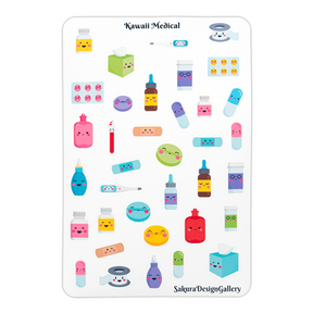 Sakura Design Gallery - Vinyl Stickers - Kawaii Medical