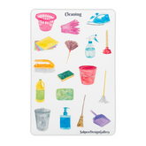 Sakura Design Gallery - Vinyl Stickers - Cleaning