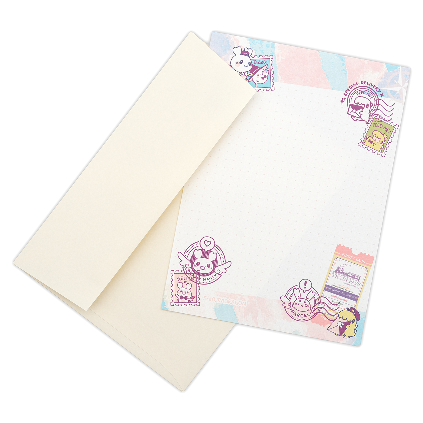 Sakuradragon - Travel Journal Letter Set