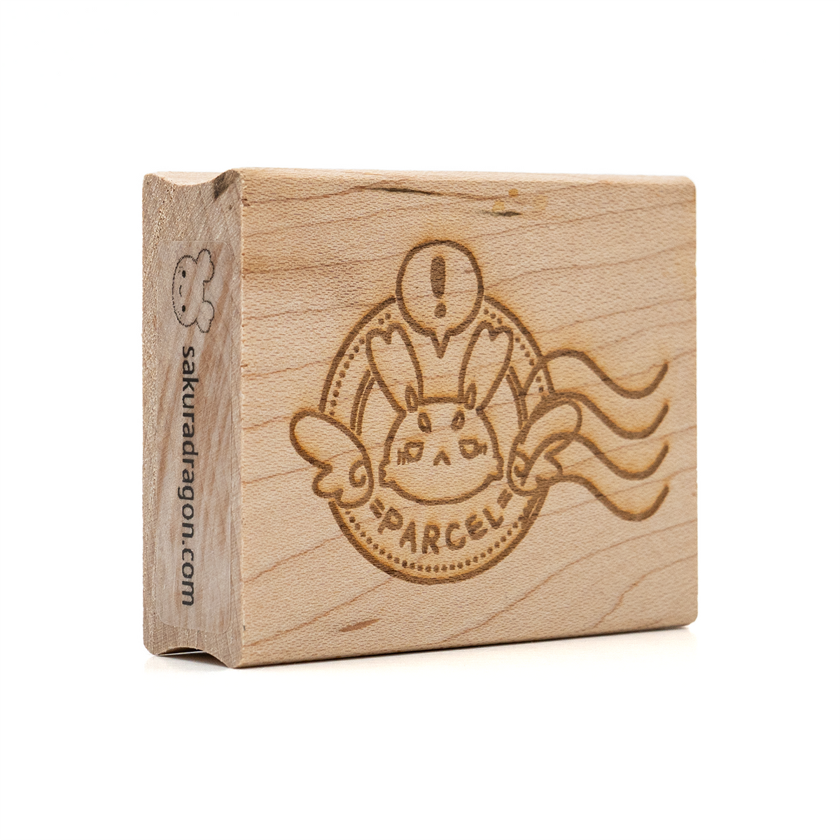 Sakuradragon - Parcel Wooden Stamp