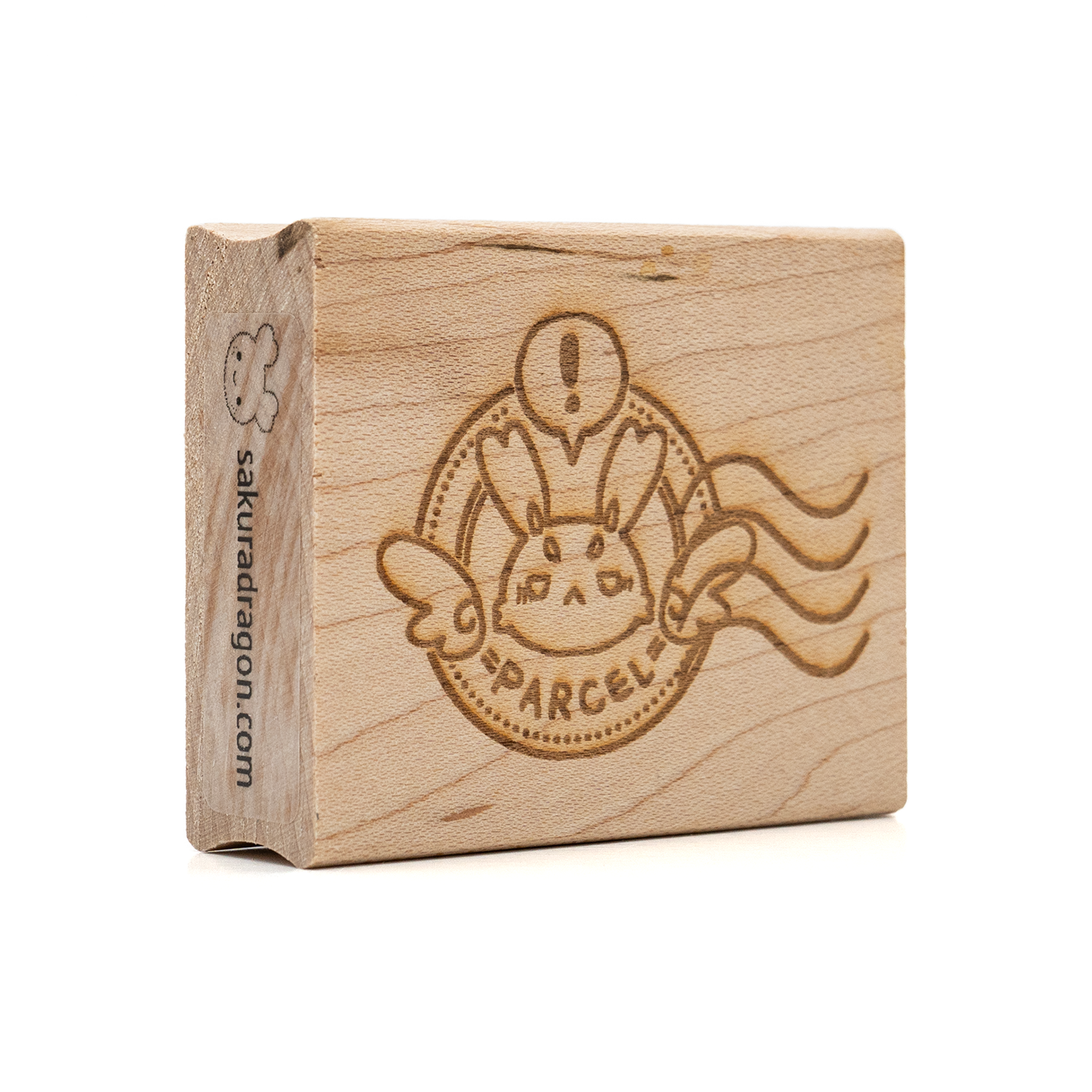 Sakuradragon - Parcel Wooden Stamp
