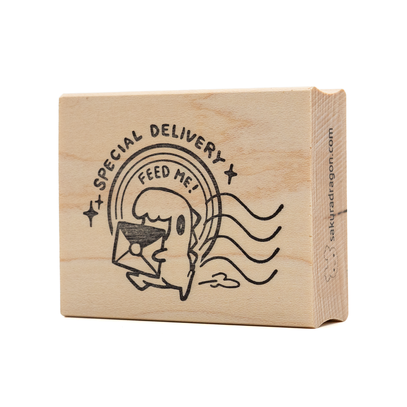 Sakuradragon - Special Delivery Wooden Stamp