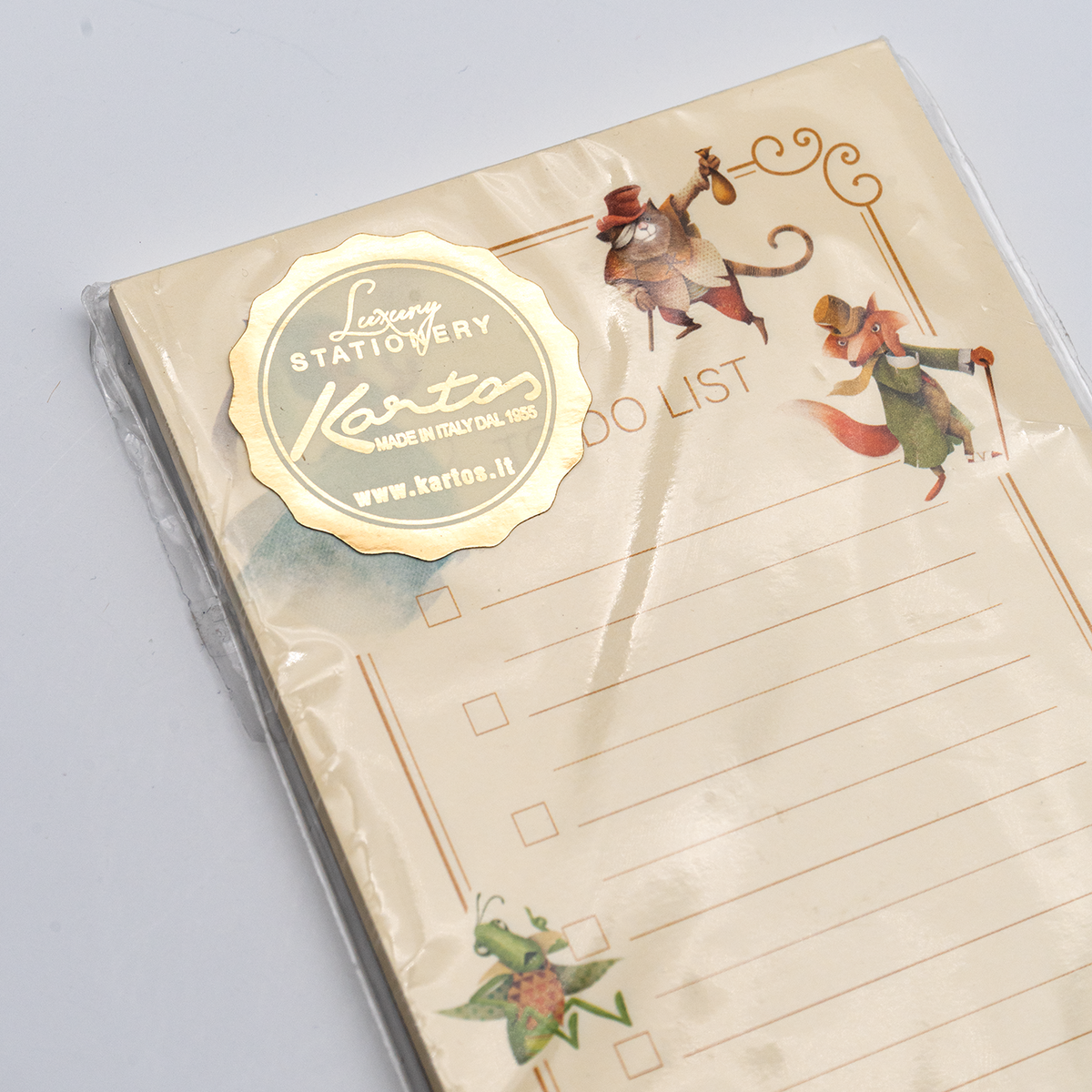 San Lorenzo To Do List Memo Pad - Pinocchio