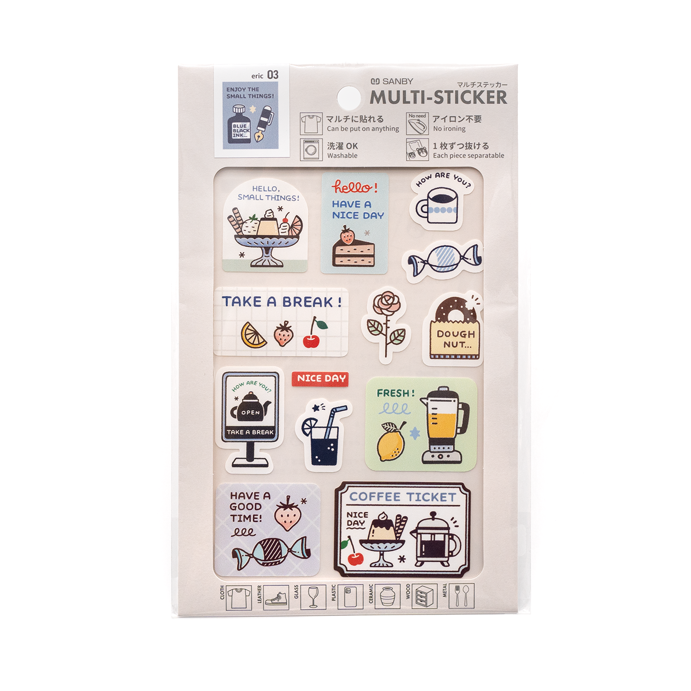 Sanby Multi Purpose Sticker Set