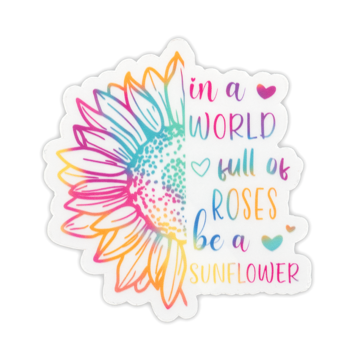 Savannah and James Co - Vinyl Sticker - Be A Sunflower