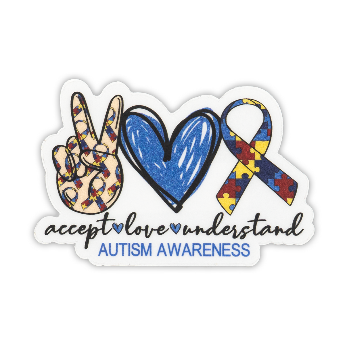 Savannah and James Co - Vinyl Sticker - Autism Awareness