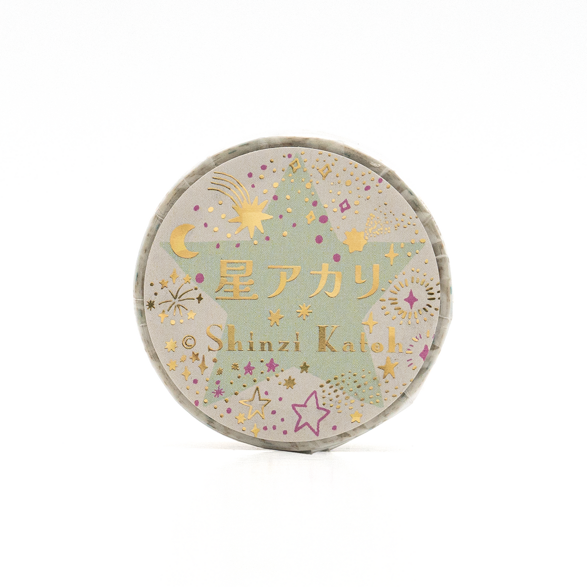Seal-Do Shinzi Katoh Washi Tape - 15mm - Cat Letter