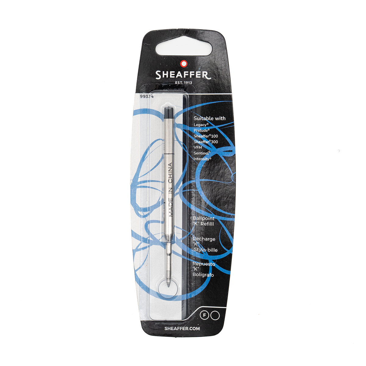 Sheaffer Style Ballpoint Refill - Black
