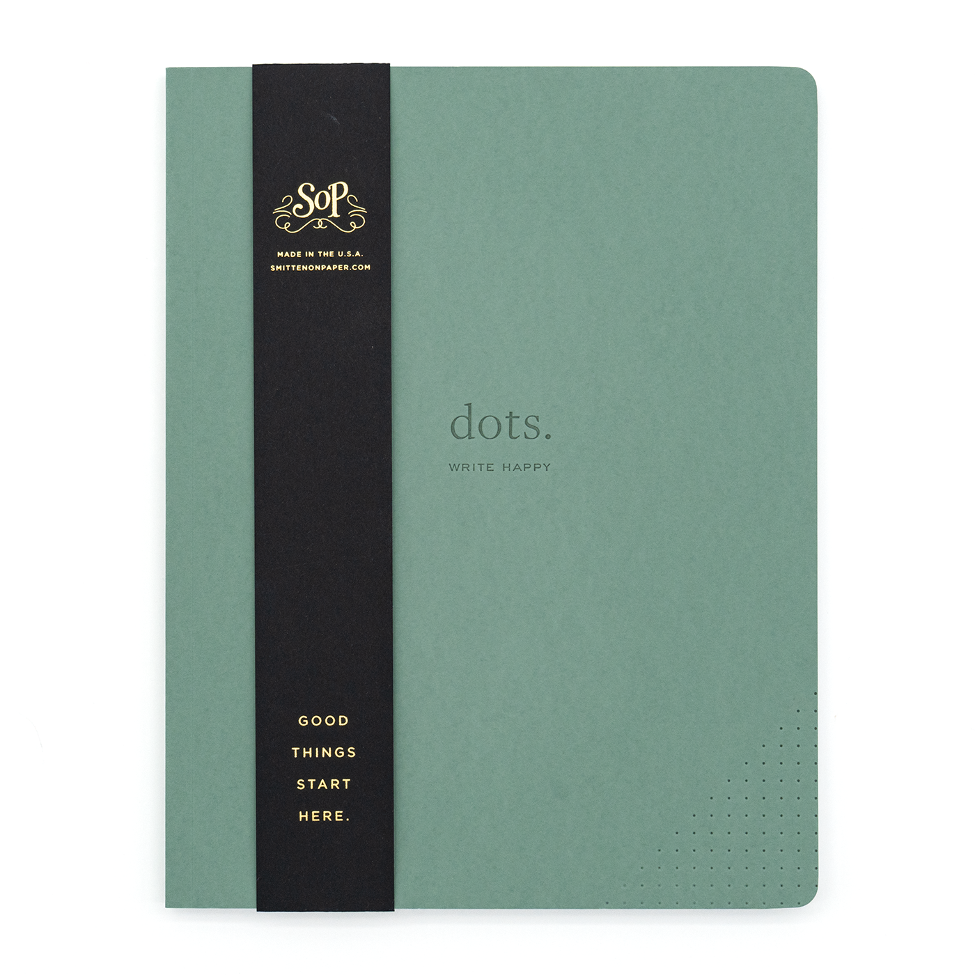 Smitten On Paper Dots Composition Notebook
