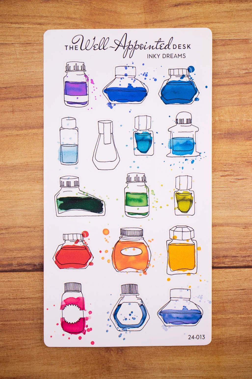 The Well Appointed Desk - Inky Dreams Sticker Sheet