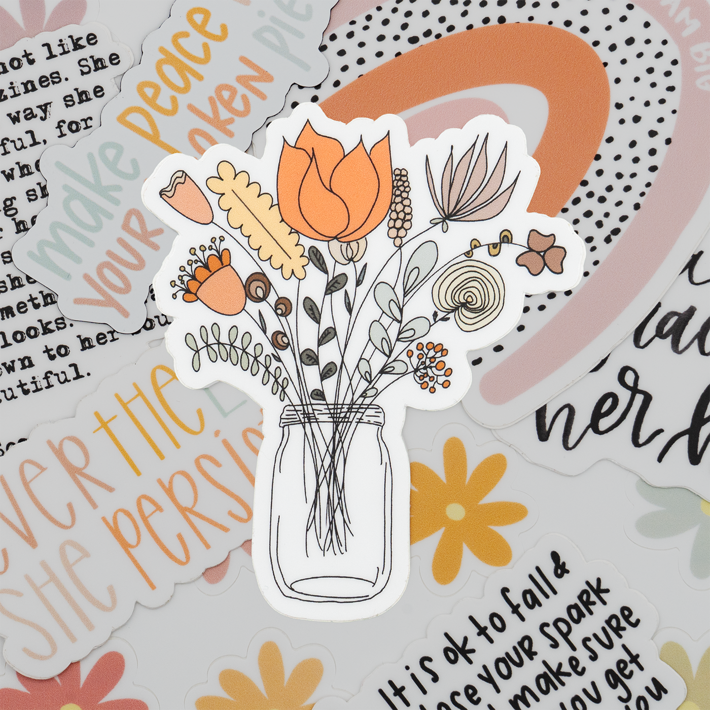Swaygirls - Vinyl Sticker - Floral Bouquet