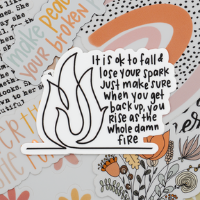 Swaygirls - Vinyl Sticker - Fire