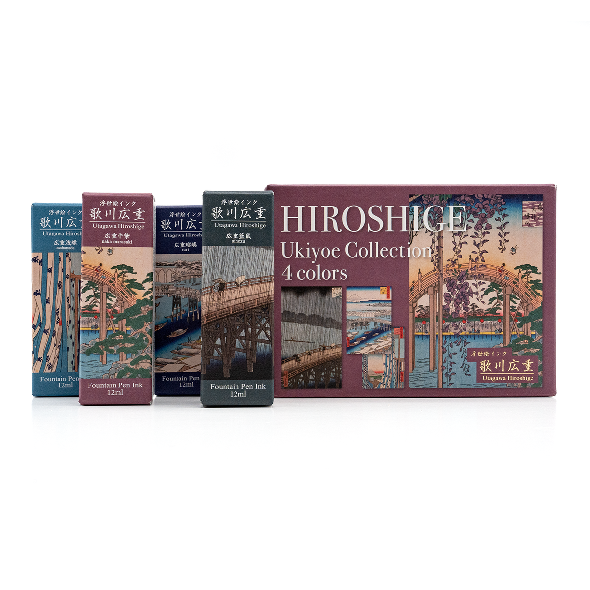 Taccia Hiroshige Ukiyo-e Ink Set
