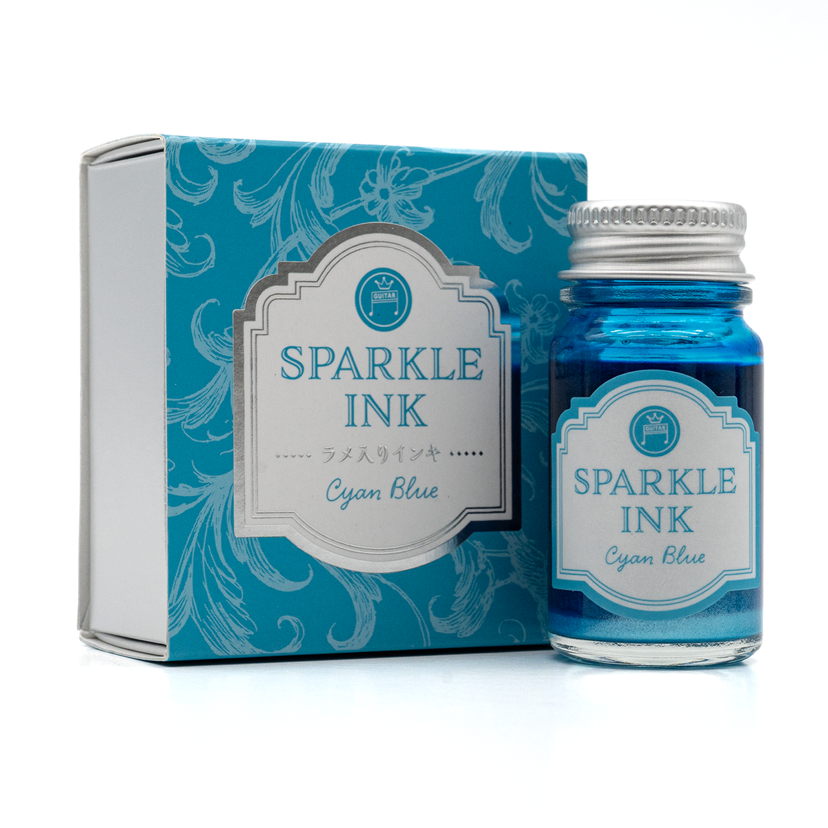 Teranishi Guitar Ink - Sparkle Ink - Cyan Blue