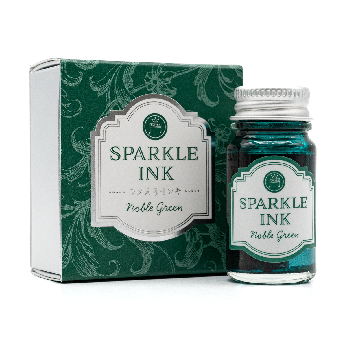 Teranishi Guitar Ink - Sparkle Ink - Noble Green