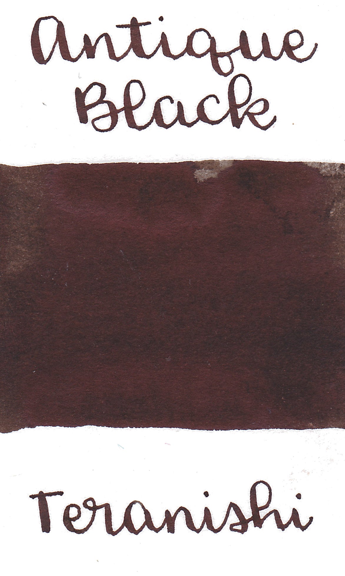 Teranishi Guitar Ink - Antique Black