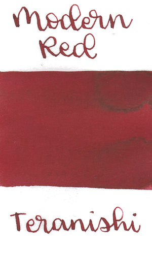 Teranishi Guitar Ink - Modern Red