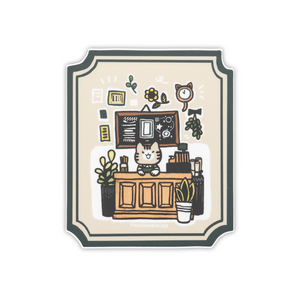 Thousand Skies - Stationery Store Vinyl Sticker
