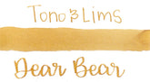 Tono & Lims - Friendship Series - Dear Bear