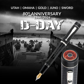 Conway Stewart Churchill 80th Anniversary D-Day Poppy Pen