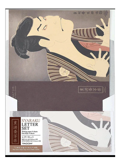 Taccia Ukiyo-e Notebook - Syaraku Kurocha